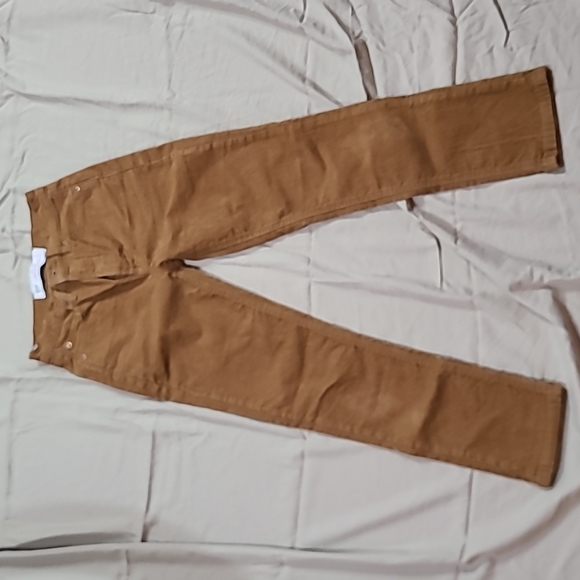 24" brown Gap corduroys, high-waisted - Picture 1 of 4